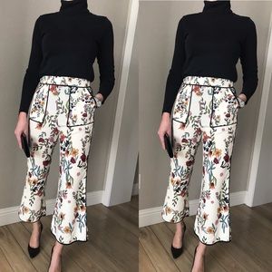 PRICE✂️!! Anthropologie Floral Wide Leg Pants - S